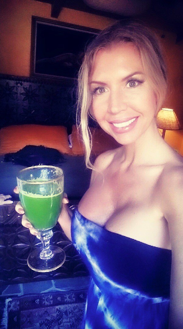 I did my own little detox right along with Kathy! 